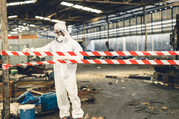Professional Odor Removal technician working in DeSoto, TX